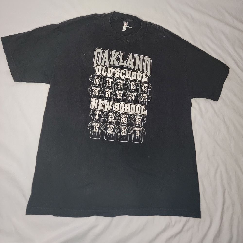 Oakland Raiders memorabilia shirt